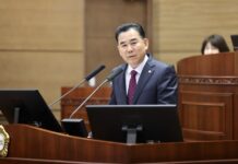 김영한 천안시의원, 남부스포츠센터 건립 지연 질타…축구장 추가 조성 촉구
